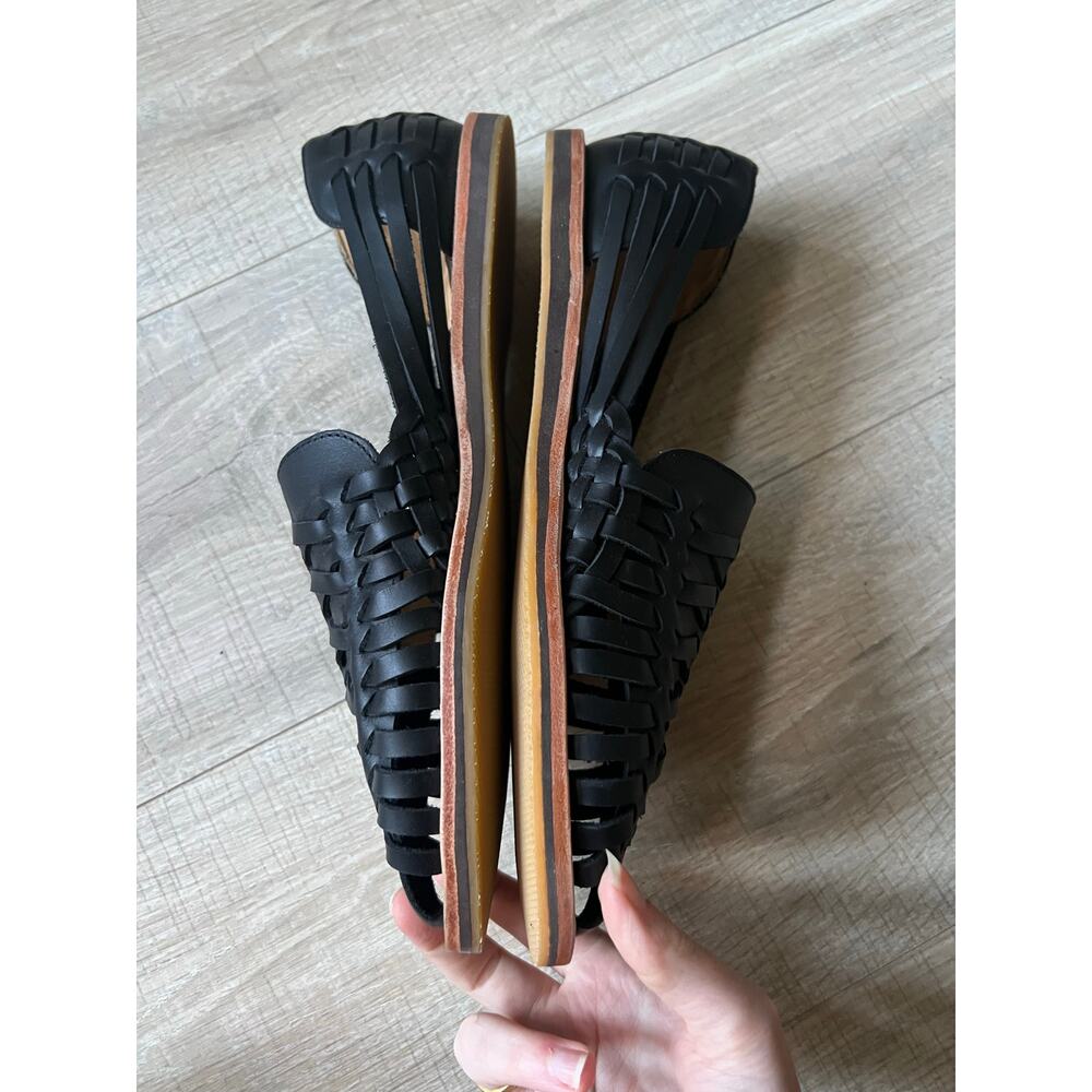 New Nisolo Men’s Huaraches Black - Picture 4 of 8